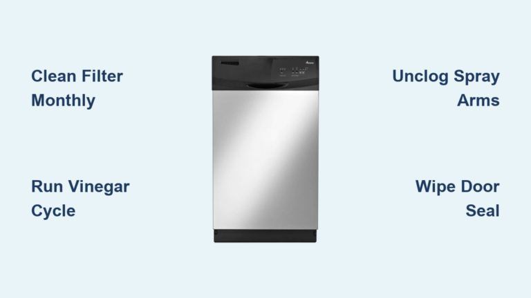 How to Clean Amana Dishwasher: Easy Steps
