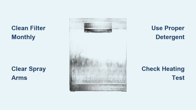 Bosch Dishwasher Not Cleaning? Fix It Fast