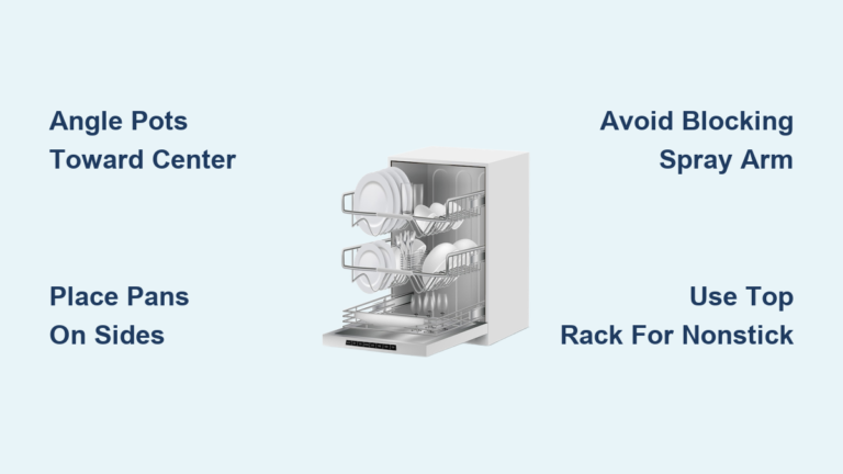 How to Load Pots and Pans in a Dishwasher