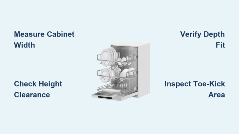 How to Measure Dishwasher Size: Quick Guide