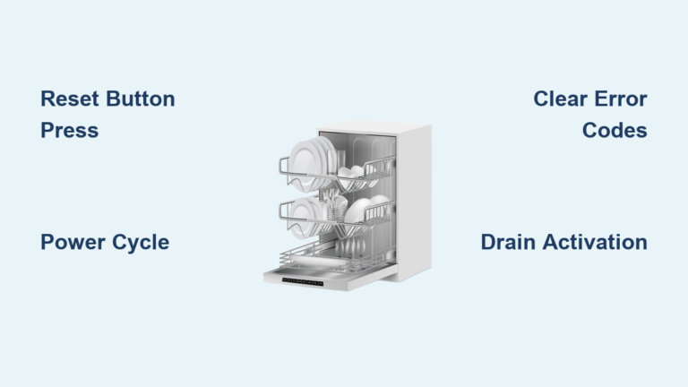 How to Reset Dishwasher: Quick Steps