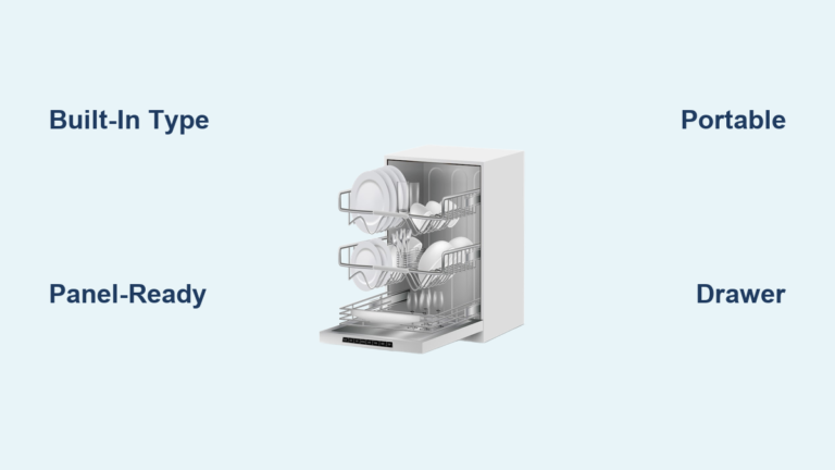 Types of Dishwashers Explained