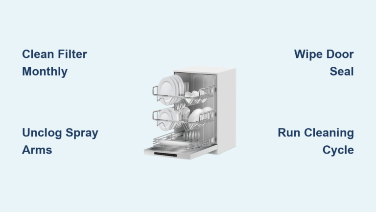 How to Clean Dishwasher: Easy Steps