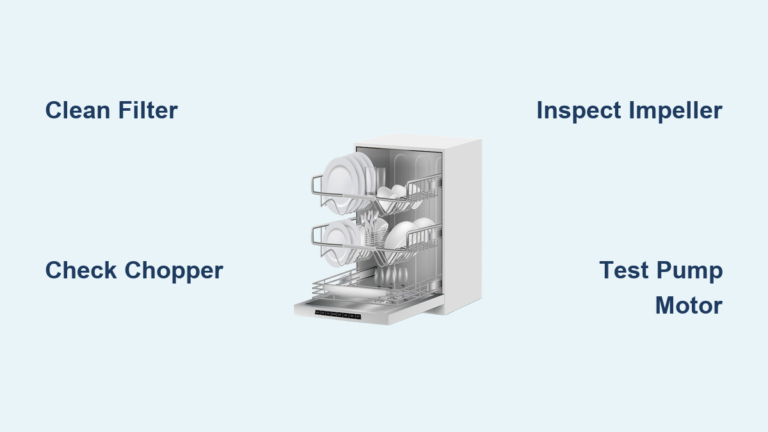 Dishwasher Grinding Noise Solved