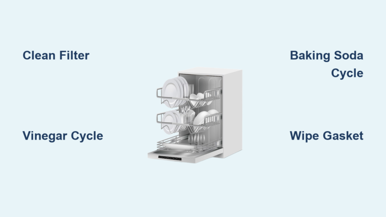 How to Deodorize Dishwasher: Quick & Easy Tips