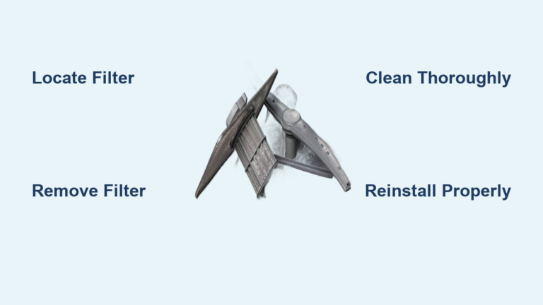 How to Clean Dishwasher Filter: Easy Steps
