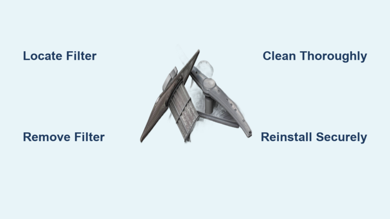 How to Check Dishwasher Filter: Easy Steps