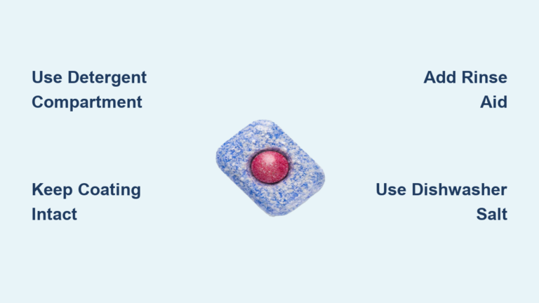 How to Use Dishwasher Tablets: Quick Guide