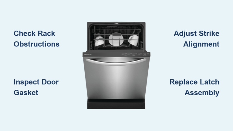 Frigidaire Dishwasher Not Latching? Fix It Fast