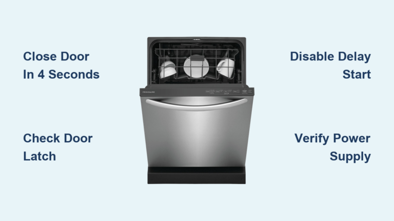 How to Start Frigidaire Dishwasher: Quick Guide