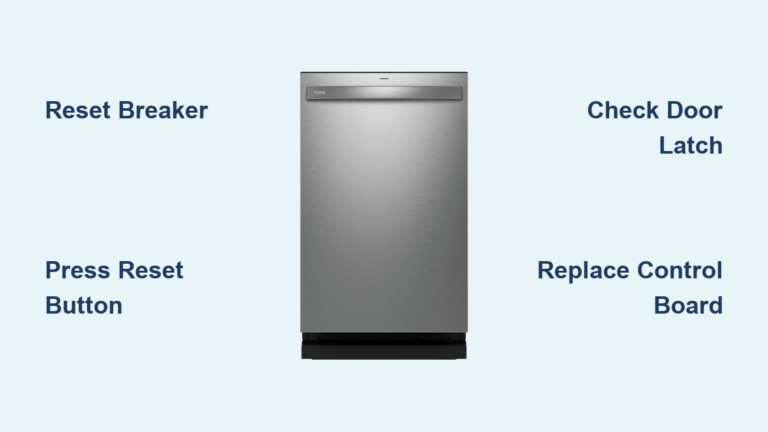 How to Fix GE Dishwasher Won’t Turn Off