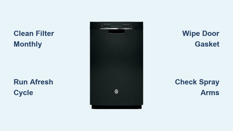 How to Clean GE Dishwasher: Easy Steps