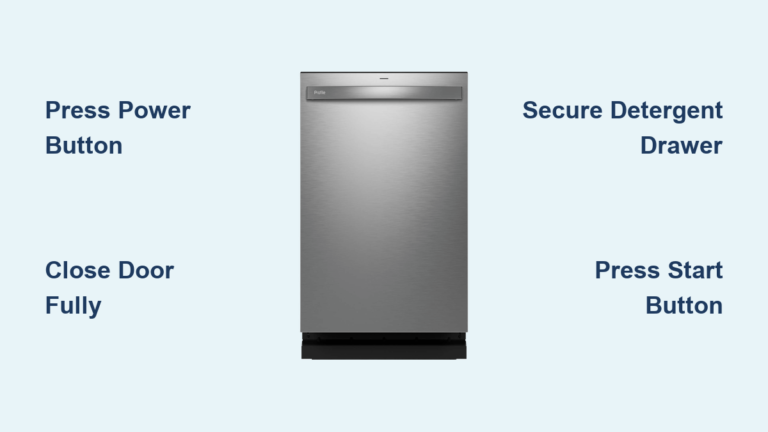 How to Turn On GE Dishwasher: Quick Steps