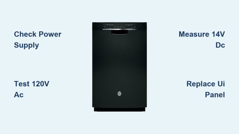 GE Dishwasher Display Not Working? Fix It Fast