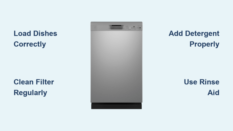 How to Use a GE Dishwasher: Quick Guide