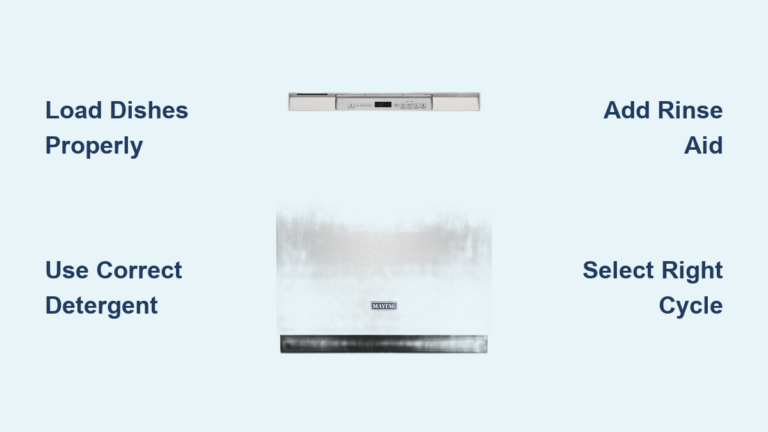 How to Use Maytag Dishwasher: Quick Guide