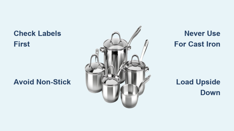 How to Load Pots and Pans in Dishwasher