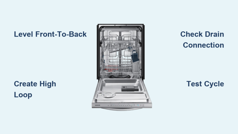 How to Install Samsung Dishwasher: Step-by-Step Guide