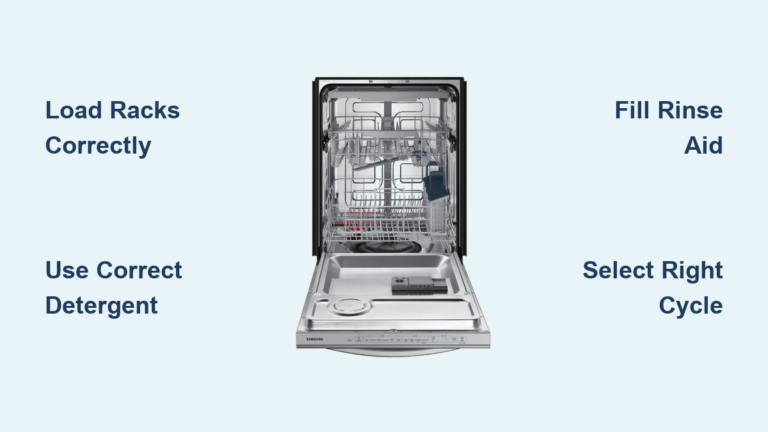 How to Use Samsung Dishwasher: Quick Guide