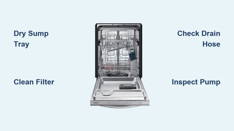 Samsung Dishwasher Blinking: Quick Fix Guide