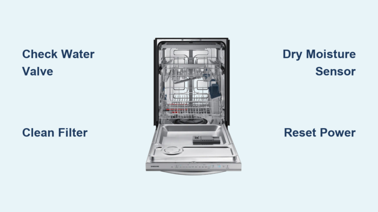 Samsung Dishwasher Error Codes Solved