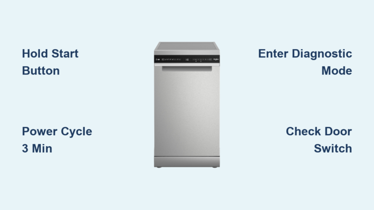 How to Reset Whirlpool Dishwasher: Quick Steps