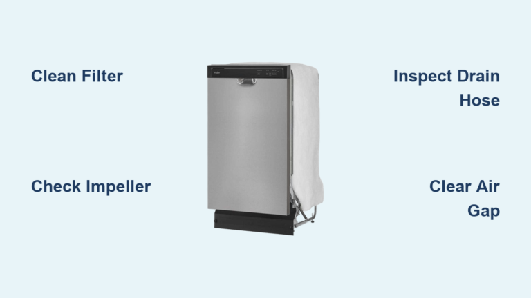 How to Unclog a Whirlpool Dishwasher: Quick Fix Guide