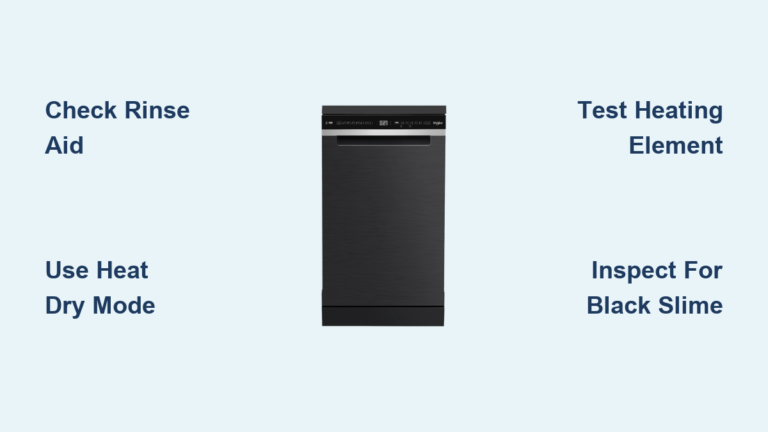 Whirlpool Dishwasher Not Drying? Fix It Fast