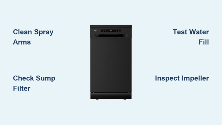 Whirlpool Dishwasher Not Spinning? Fix It Fast